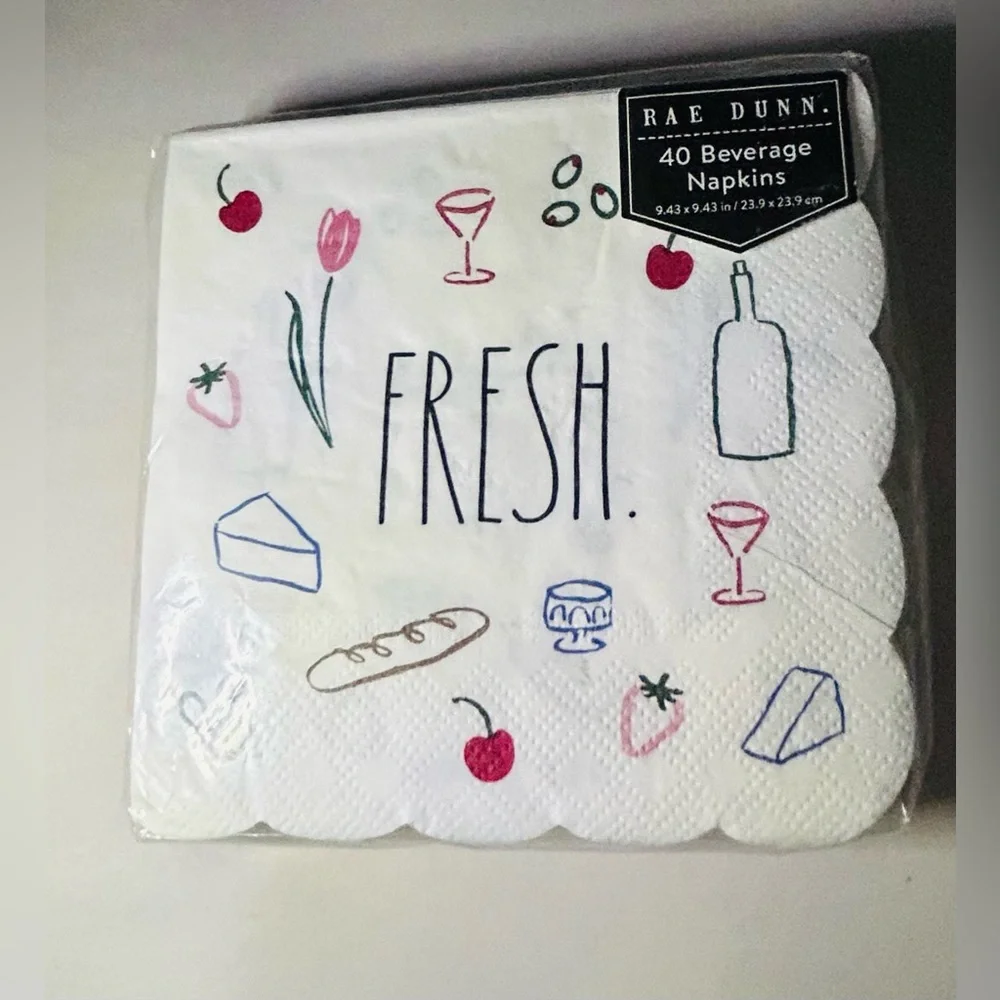 New Rae Dunn Dessert Plates 8